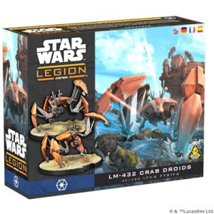 Star Wars Legion - LM-432 Crab Droids - EN/DE/SP/FR-SWQ134