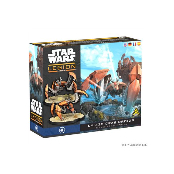 Star Wars Legion - LM-432 Crab Droids - EN/DE/SP/FR-SWQ134