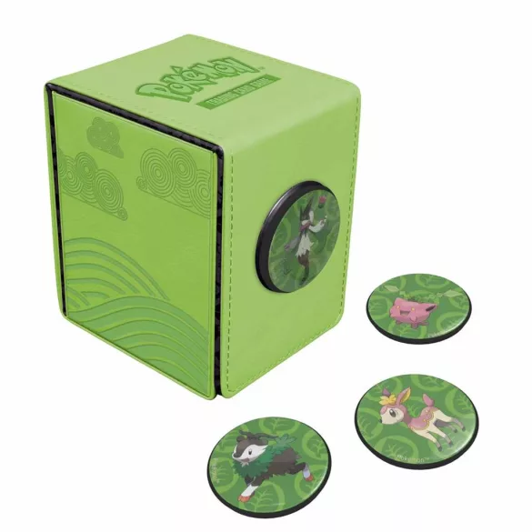 UP - Gallery Series - Morning Meadow Alcove 4-Click Deck Box for Pokémon-16469