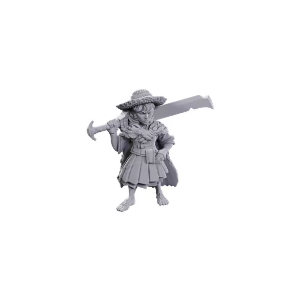 Pathfinder Deep Cuts: Female Halfling Magus Low-Level-90711