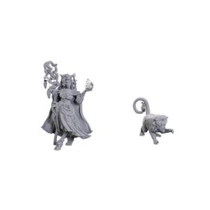 Critical Role Unpainted Miniatures: Fearne Calloway & Mister - EN-WZK90722