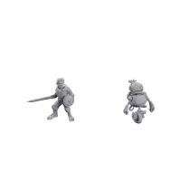Critical Role Unpainted Miniatures: Orym, of the Air Ashari & Fresh Cut Grass-90724