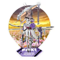 Goddess of Victory: Nikke Acrylic Diorama - Scarlet, 18 cm