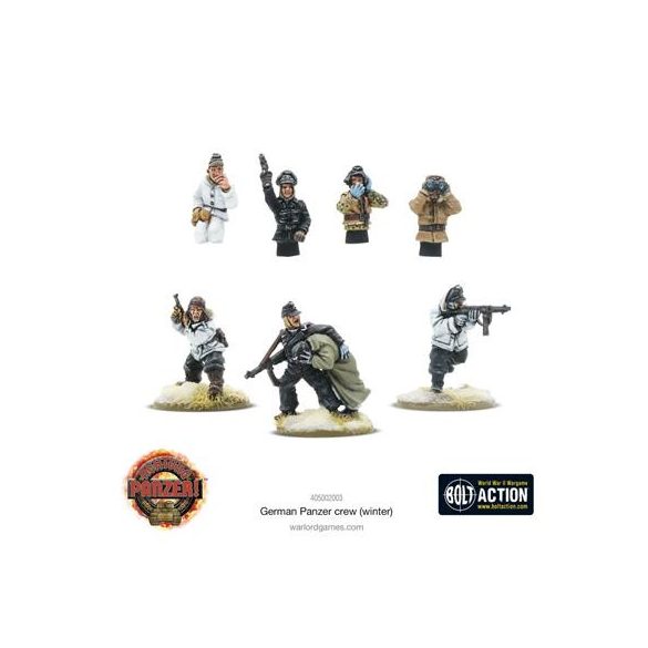 Achtung Panzer! - German Panzer Tank Crew (Winter)-405002003