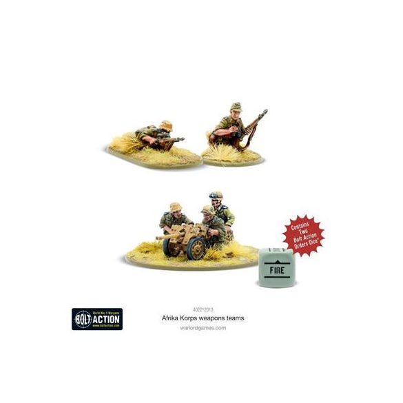 Bolt Action - Afrika Korps Weapons Teams-402212013