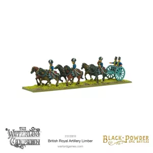 Black Powder - Epic Battles Waterloo - British Royal Artillery Limber-315120018