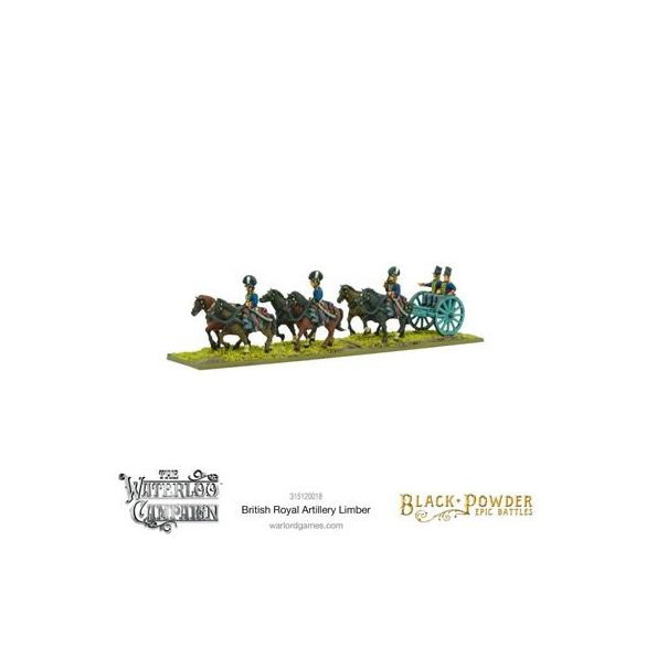 Black Powder - Epic Battles Waterloo - British Royal Artillery Limber-315120018