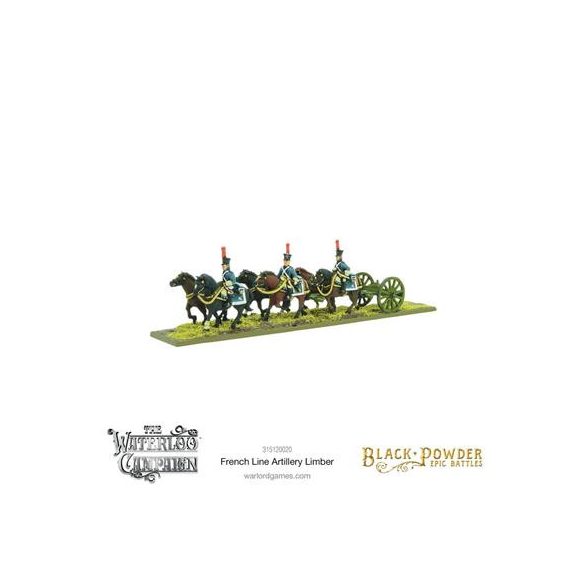 Black Powder - Epic Battles Waterloo - French Line Artillery Limber-315120020