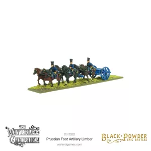 Black Powder - Epic Battles Waterloo - Prussian Foot Artillery Limber-315120022