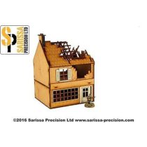 Sarissa Hobby & Terrain - Small Shop - Destroyed-N006