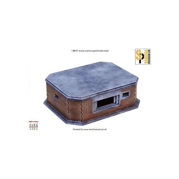 Sarissa Hobby & Terrain - Artillery Bunker-N090