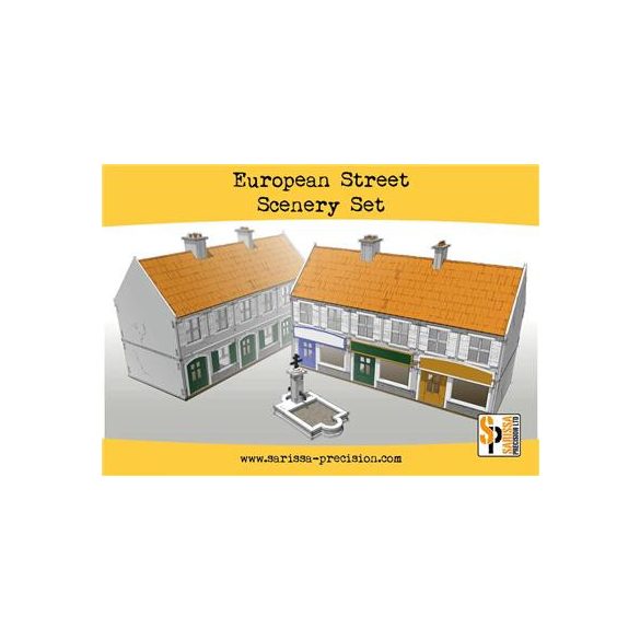 Sarissa Hobby & Terrain - European Street Scenery Set-N151