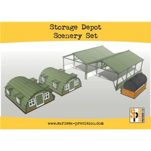 Sarissa Hobby & Terrain - Storage Shelter Scenery Set-N152