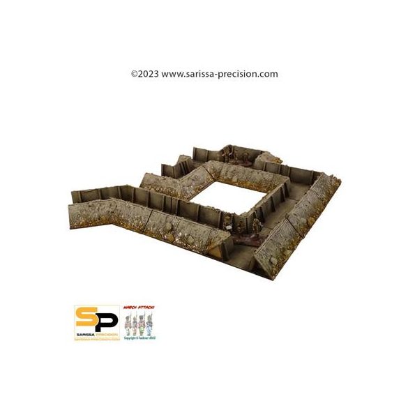 Sarissa Hobby & Terrain - Trench System-N460B