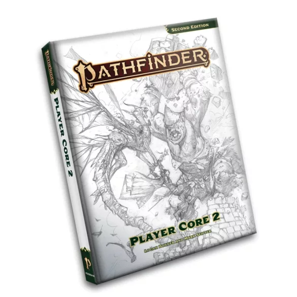 Pathfinder RPG: Player Core 2 Sketch Cover Edition (P2) szabálykönyv - EN