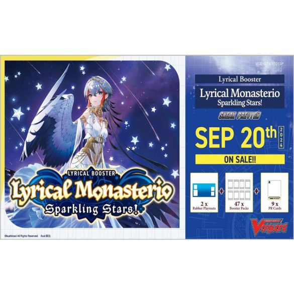 Cardfight!! Vanguard - Lyrical Monasterio Sparkling Stars! Sneak Preview Kit - EN-VGE-DZ-LBT01SP