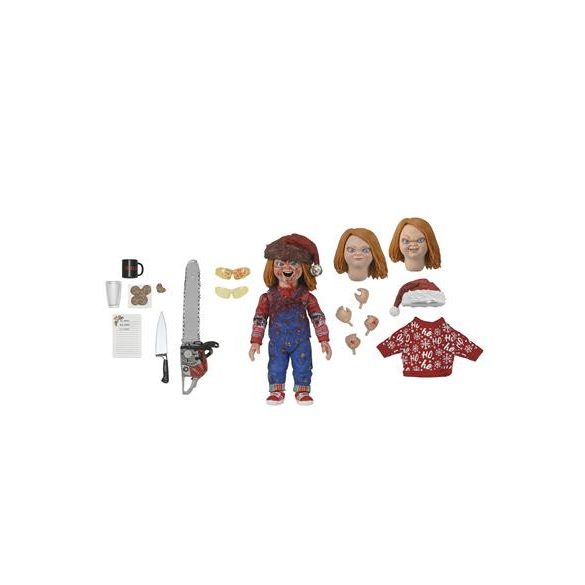 Chucky (TV Series) - 7” Scale Action Figure - Ultimate Chucky (Holiday Edition)-NECA42995