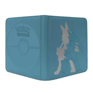 UP - Elite Series - Lucario 12-Pocket Zippered PRO Binder for Pokémon-16412