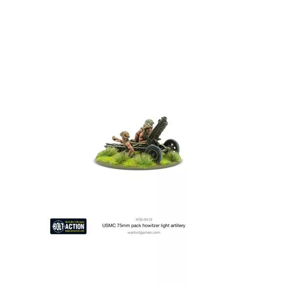 Bolt Action - USMC 75mm Pack Howitzer Light Artillery - EN-WGB-AM-26