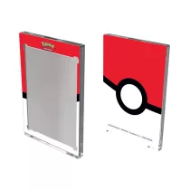 UP - Single 35 Pt ONE-TOUCH Edge - Poké Ball Printed Magnetic Card Holder for Pokémon-16421