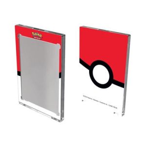 UP - Single 35 Pt ONE-TOUCH Edge - Poké Ball Printed Magnetic Card Holder for Pokémon-16421