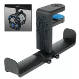 ENHANCE Enhance Clip-on Dual Headphone Mount-ENUNHPD100BKEW