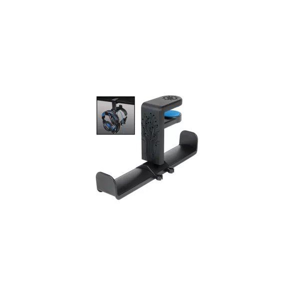 ENHANCE Enhance Clip-on Dual Headphone Mount – csíptethető dupla headset tartó