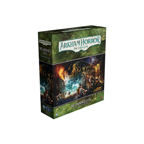 FFG - Arkham Horror LCG: The Drowned City Campaign Expansion - EN-AHC84