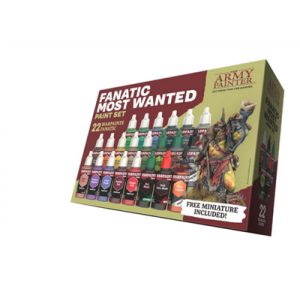 The Army Painter - Warpaints Fanatic: Most Wanted Paint Set-WP8071P