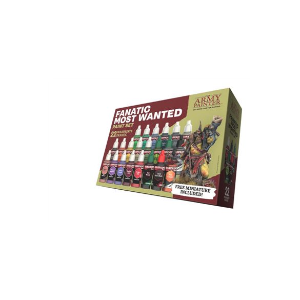 The Army Painter - Warpaints Fanatic: Most Wanted Paint Set-WP8071P