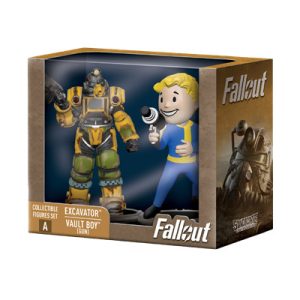 Fallout Collectible Figures Set Excavator & Vault Boy (Gun)-SYN-2631505-C