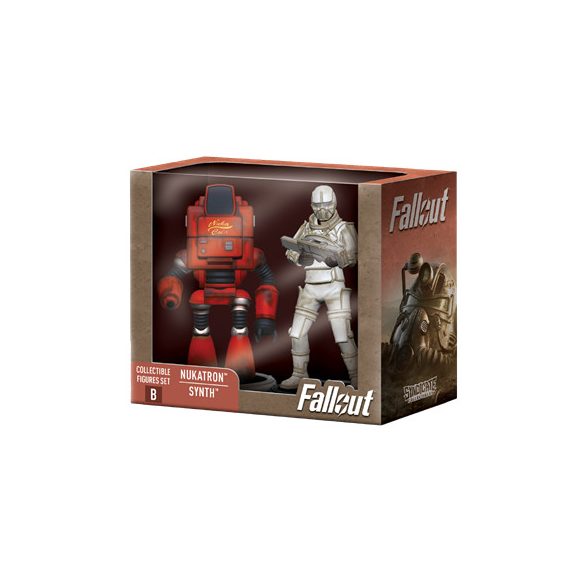 Fallout Collectible Figures Set Nukatron & Synth-SYN-2631512-C