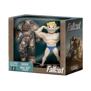 Fallout Collectible Figures Set Raider & Vault Boy (Strong)-SYN-2631543-C