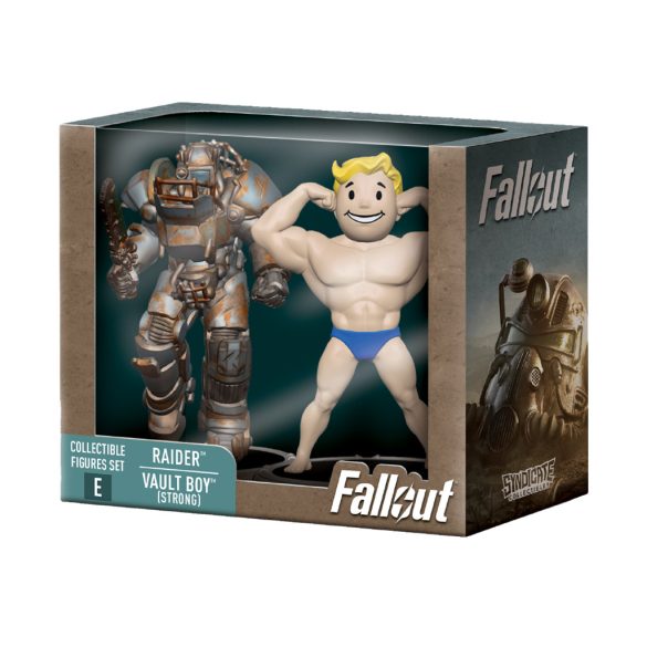 Fallout Collectible Figures Set Raider & Vault Boy (Strong)-SYN-2631543-C
