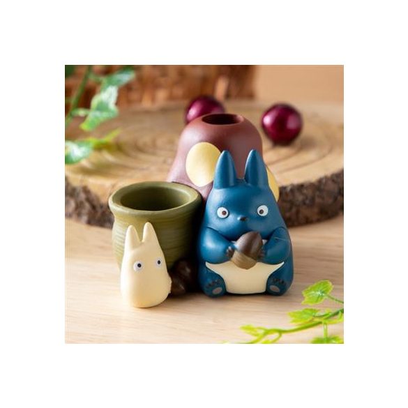 Pencil holder figurines Middle & Little Totoro - My Neighbor Totoro-ENSKY-49390