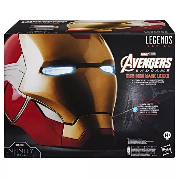 Marvel Legends Series Iron Man Premium Electronic Helmet-F90165L0