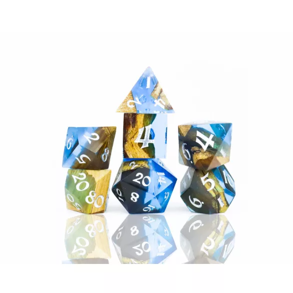 Sirius Dice - Sapphire Grove Limited Edition Dice Set-SDZ0020-03