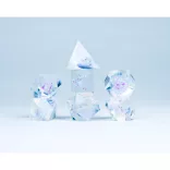 Sirius Dice - Dice Set - Clear Cloak & Dagger-SDZ0010-04