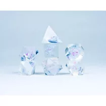 Sirius Dice - Dice Set - Clear Cloak & Dagger-SDZ0010-04