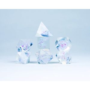 Sirius Dice - Dice Set - Clear Cloak & Dagger-SDZ0010-04