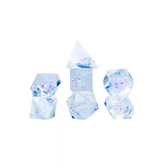 Sirius Dice - Dice Set - Clear Cloak & Dagger-SDZ0010-04