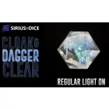Sirius Dice - Dice Set - Clear Cloak & Dagger-SDZ0010-04