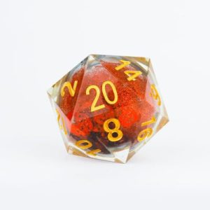 Sirius Dice - Large D20 - Halloween Snowglobe-SDZ0012-08