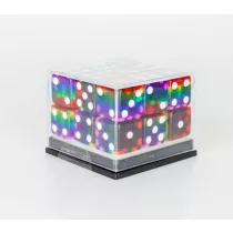 Sirius Dice - D6 Dice Set - 12mm Rainbow-SDZ0008-07