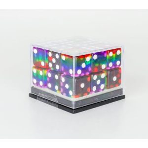 Sirius Dice - D6 Dice Set - 12mm Rainbow-SDZ0008-07