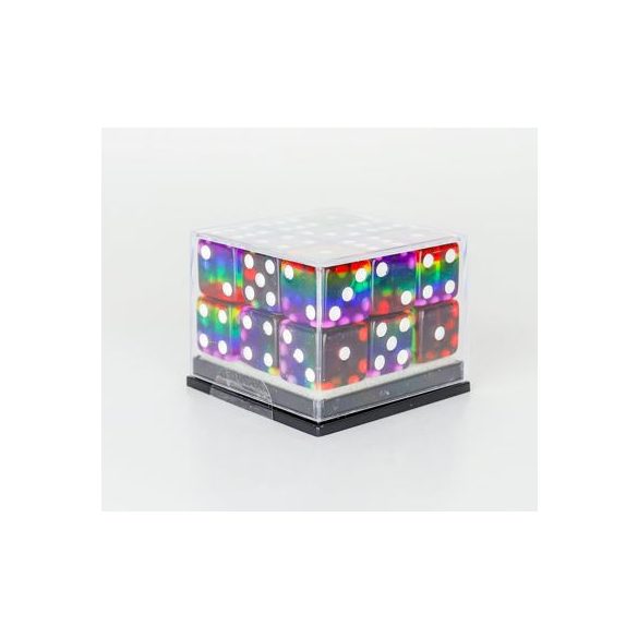 Sirius Dice - D6 Dice Set - 12mm Rainbow-SDZ0008-07