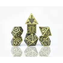 Sirius Dice - Dice Set - Illusory Metal - Gold-SDZ0017-03