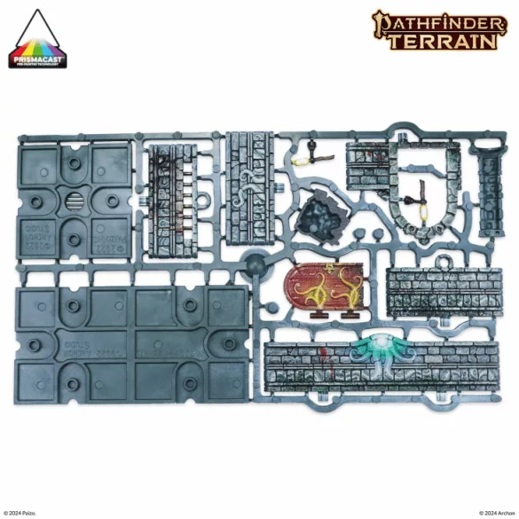 Dungeons & Lasers - Pathfinder Terrain: Abomination Vaults Pre-Painted - EN-DNL0085
