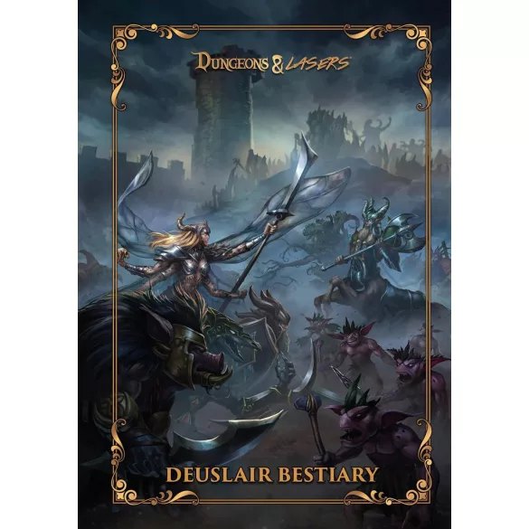 Dungeons & Lasers - The World Of Deuslair: Bestiary Book (Hardcover) - EN-DNL0080