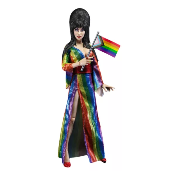 Elvira - 8" Clothed Figure - Over the Rainbow Elvira-NECA72009